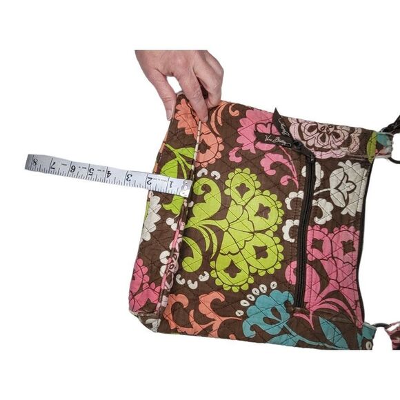 Vera Bradley Crossbody Purse‎ Women Quilted Messenger Medium Multicolor - Picture 5 of 7